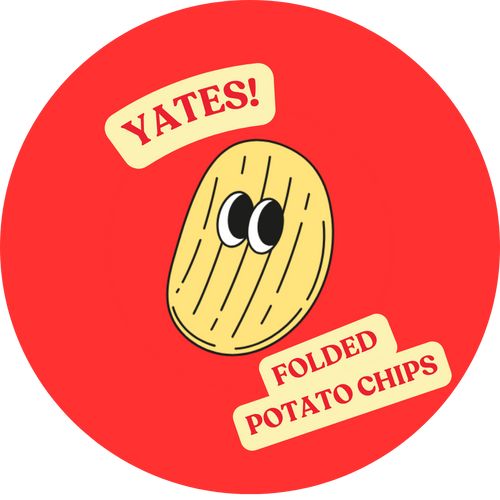 YATES! Folded Potato Chips